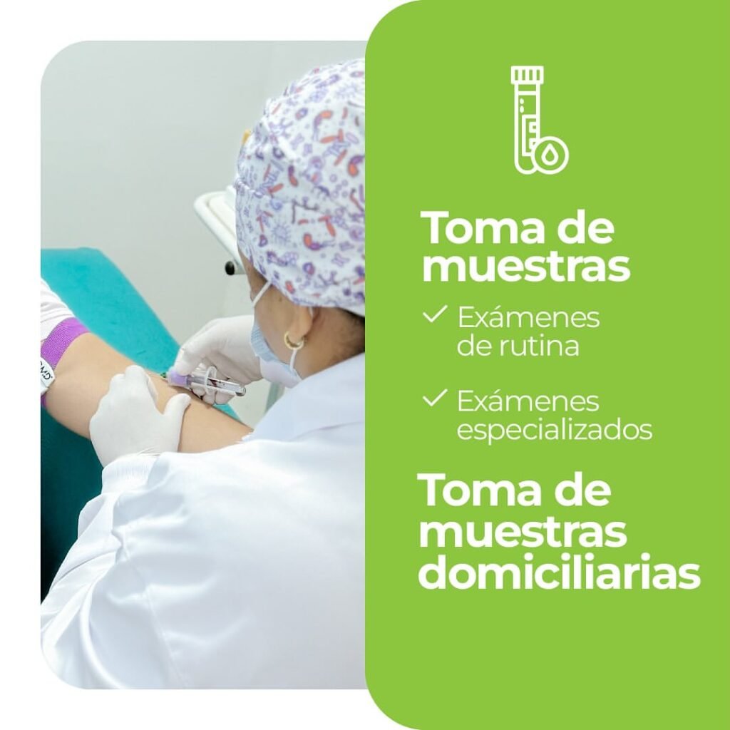Toma de muestras